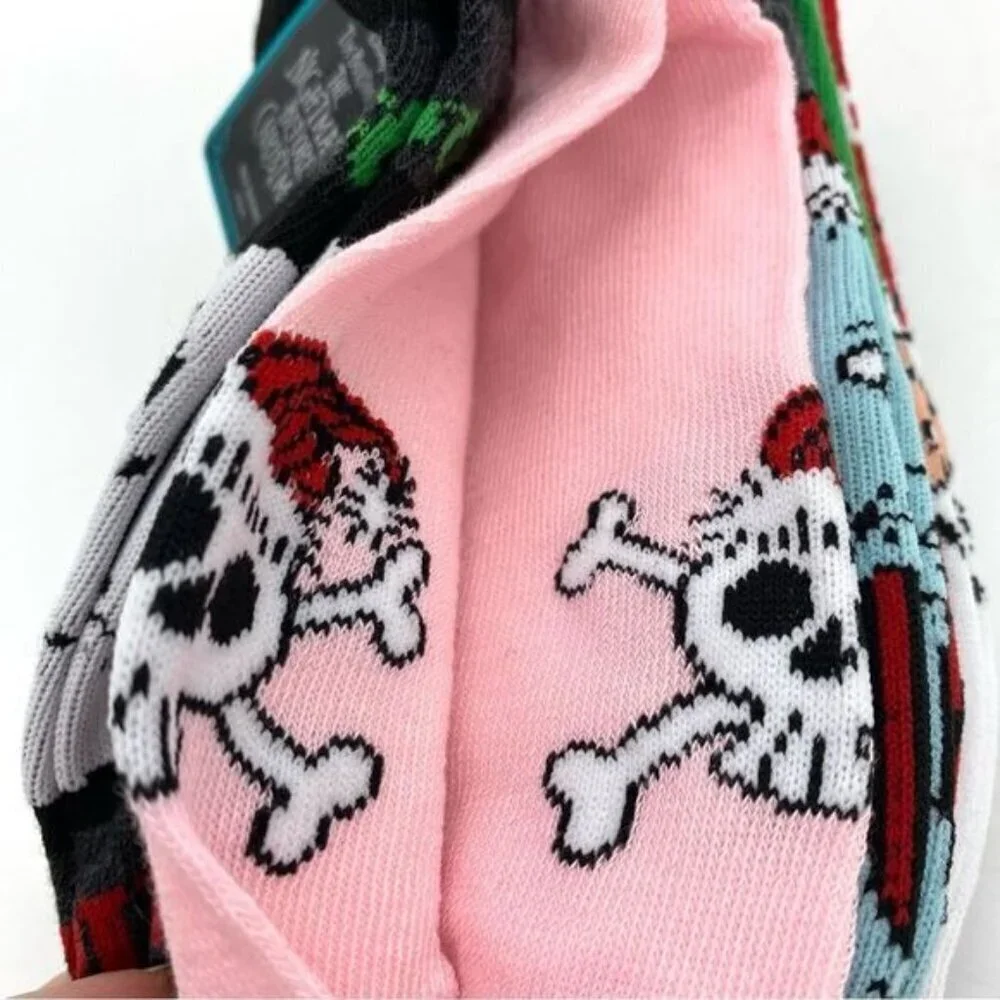 Disney Nightmare Before Christmas Women's No Show Socks 6 Pairs New